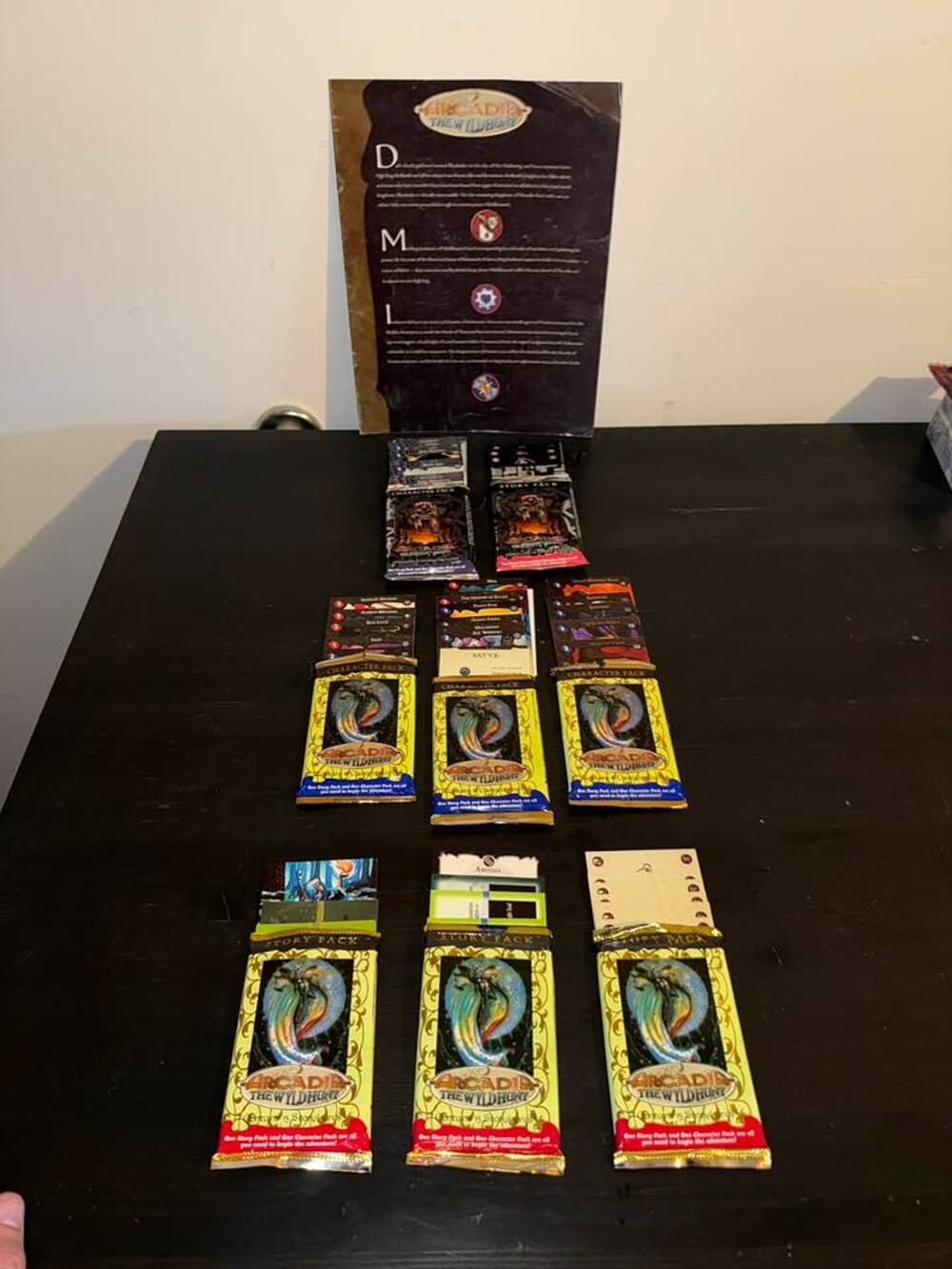 Arcadia: The Wyld Hunt & King Ironheart's Madness Card Game Lot